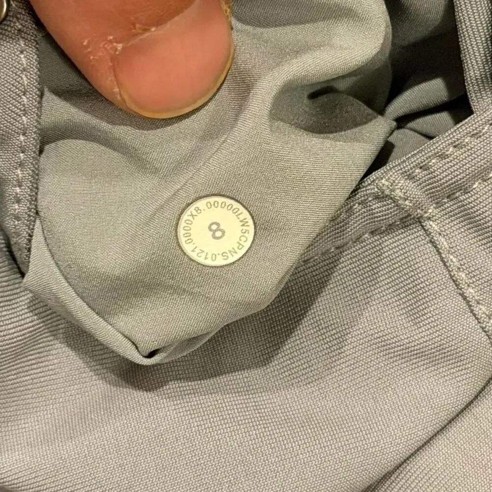 Lululemon Women's Grey and Blue Trousers - Picture 6 of 7